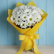 Букет цветов из:  Хризантемы в Сельхозтехнике