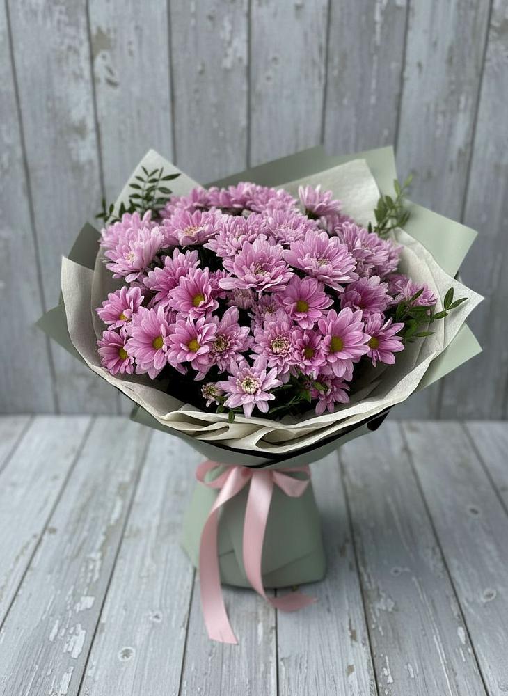 Букет цветов из: Хризантемы в Сельхозтехнике