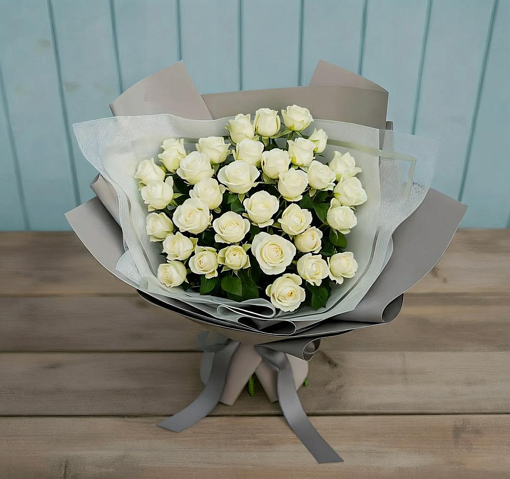 Букет Белоснежная нежность в Сельхозтехнике