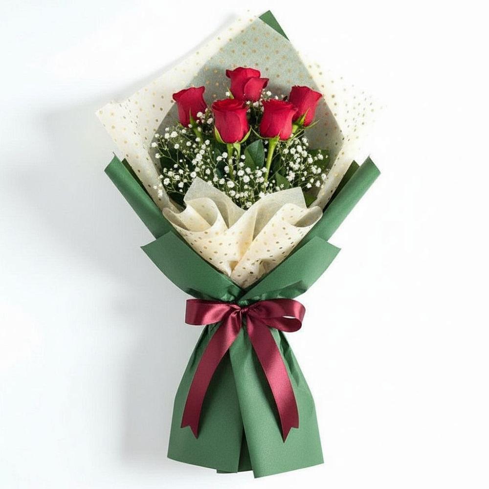 Букет цветов из: Розы в Сельхозтехнике