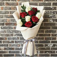 Букет цветов из:  Розы в Сельхозтехнике