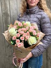 Букет цветов из:  Розы #REPLACE_PRED# Сельхозтехнике
