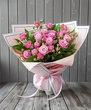 Букет Розовый кустик в Сельхозтехнике