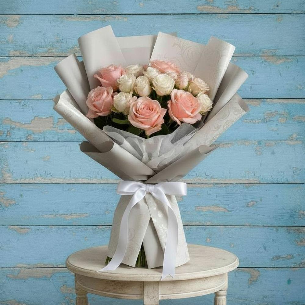 Букет цветов из: Розы в Сельхозтехнике