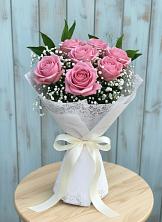 Букет цветов из:  Розы в Сельхозтехнике