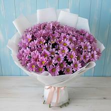 Букет цветов из:  Хризантемы в Сельхозтехнике