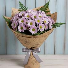 Букет цветов из:  Хризантемы #REPLACE_PRED# Сельхозтехнике