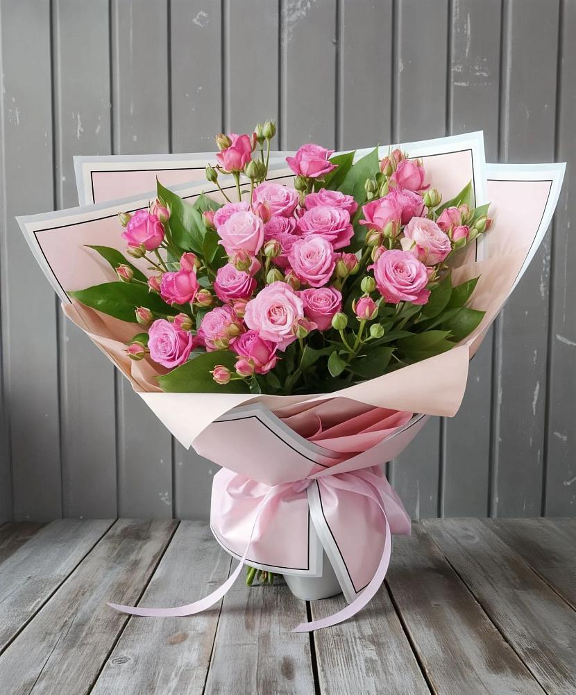 Букет Розовый кустик в Сельхозтехнике