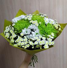 Букет цветов из:  Хризантемы #REPLACE_PRED# Сельхозтехнике
