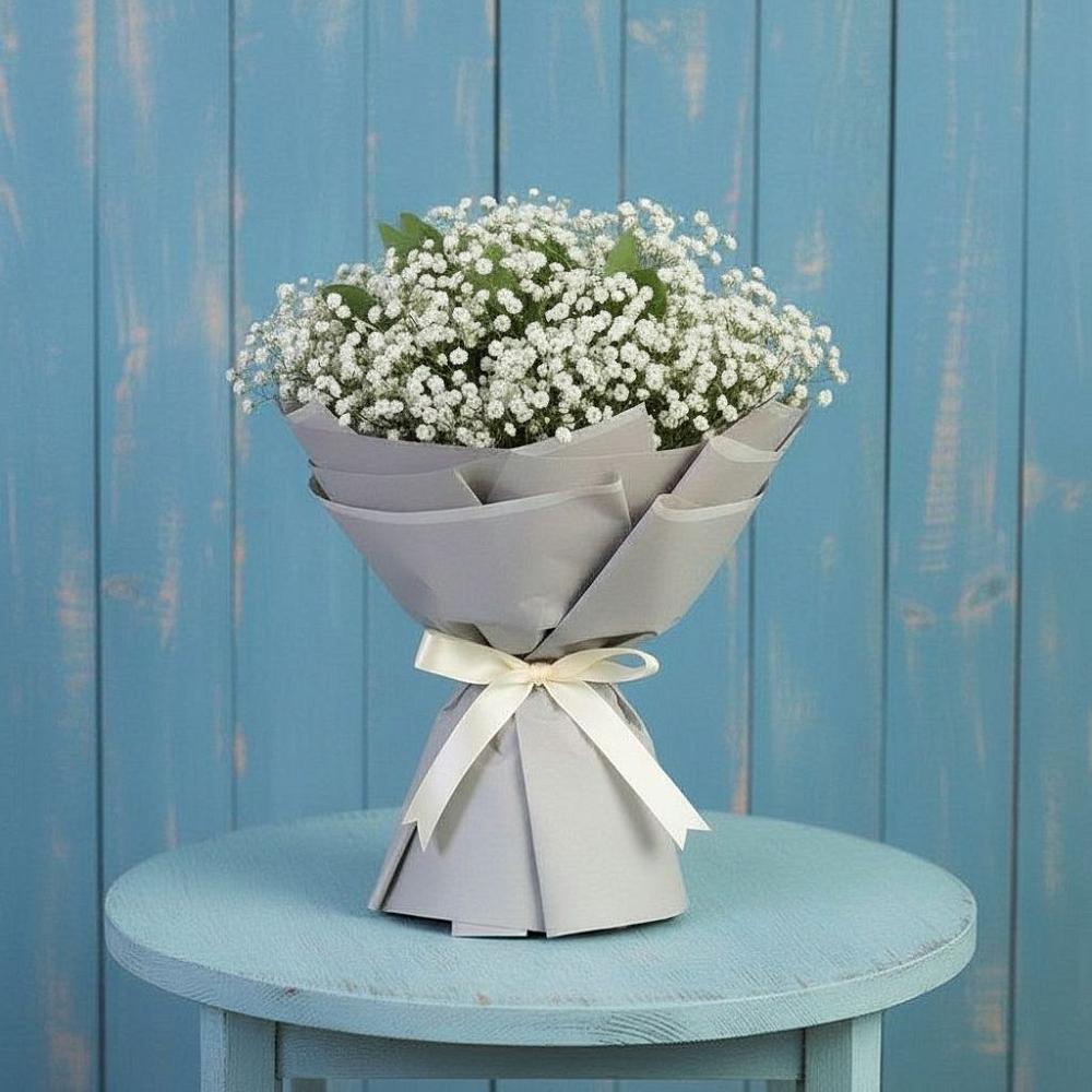 Букет цветов из: Гипсофила в Сельхозтехнике