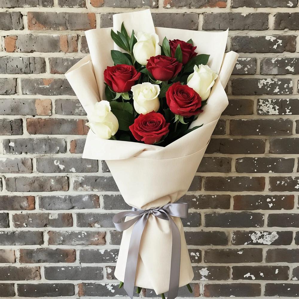 Букет цветов из: Розы в Сельхозтехнике