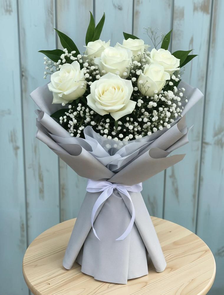 Букет цветов из: Розы в Сельхозтехнике