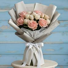 Букет цветов из:  Розы в Сельхозтехнике