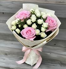Букет цветов из:  Розы в Сельхозтехнике