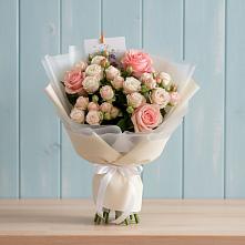 Букет цветов из:  Розы #REPLACE_PRED# Сельхозтехнике