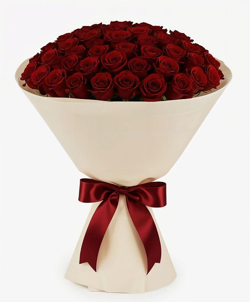 Букет 101 Бордовая роза Блэк Бакарра в Сельхозтехнике