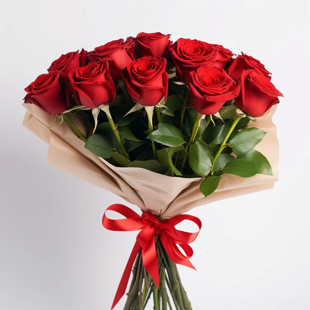 Букет 11 Красных роз Эдлесс Лав в Сельхозтехнике