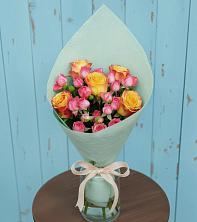 Букет цветов из:  Розы в Сельхозтехнике